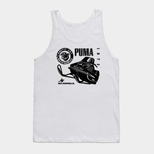 American Black Snowmobile Tank Top